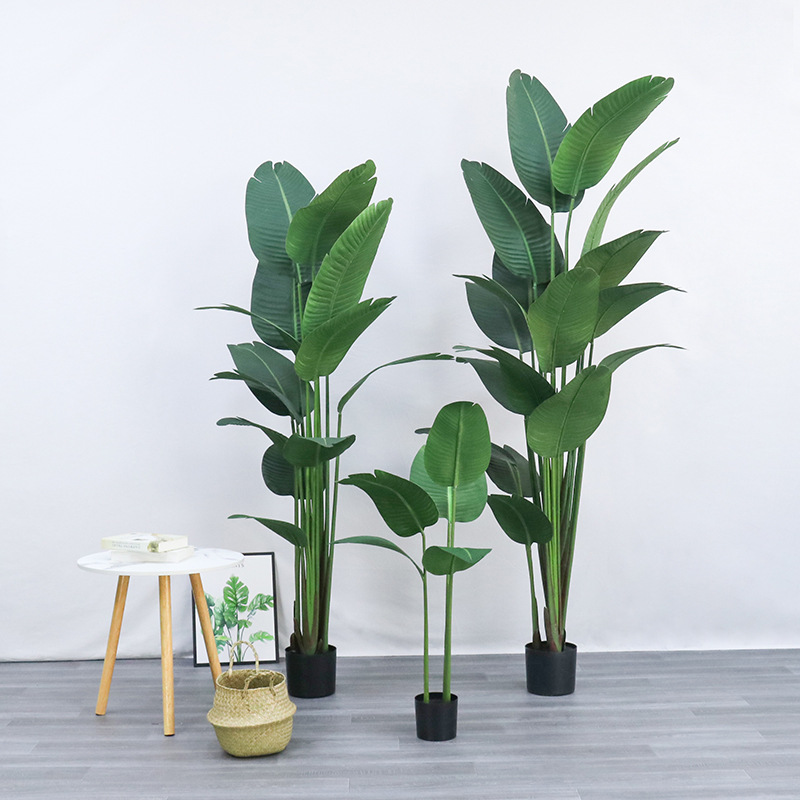 Artificial Plastic Potted ​Pla - Bird Paradise Strelitzia recension och pris