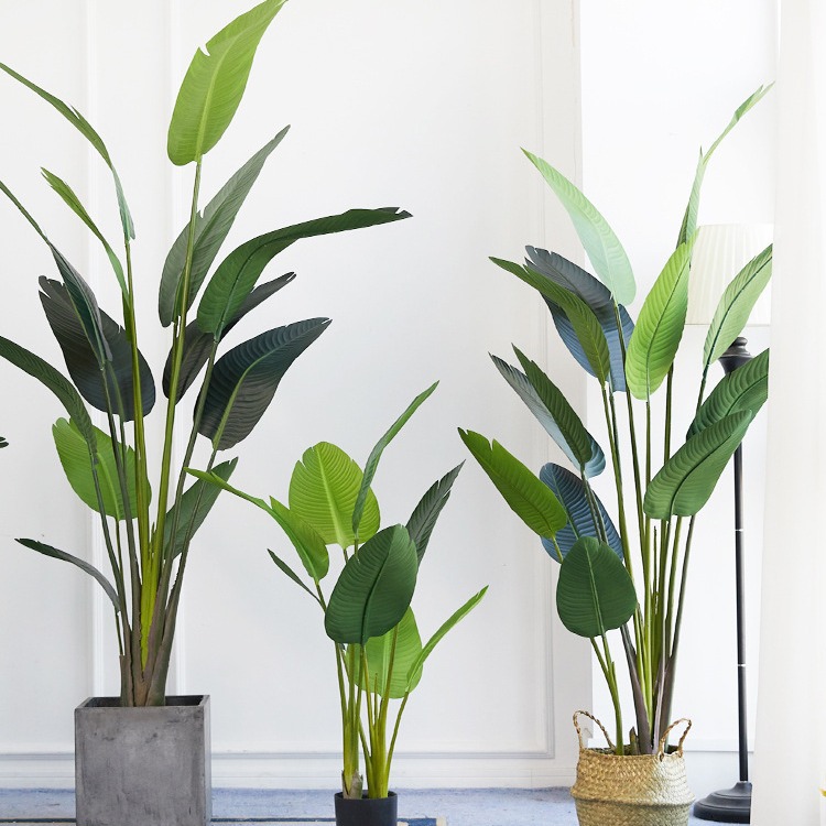 Artificial Plastic Potted ​Pla - Bird Paradise Strelitzia recension och pris