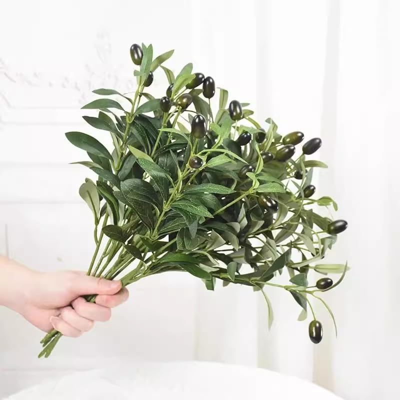 Artificial Olive Tree Branches - Monstera Adansonii recension och pris