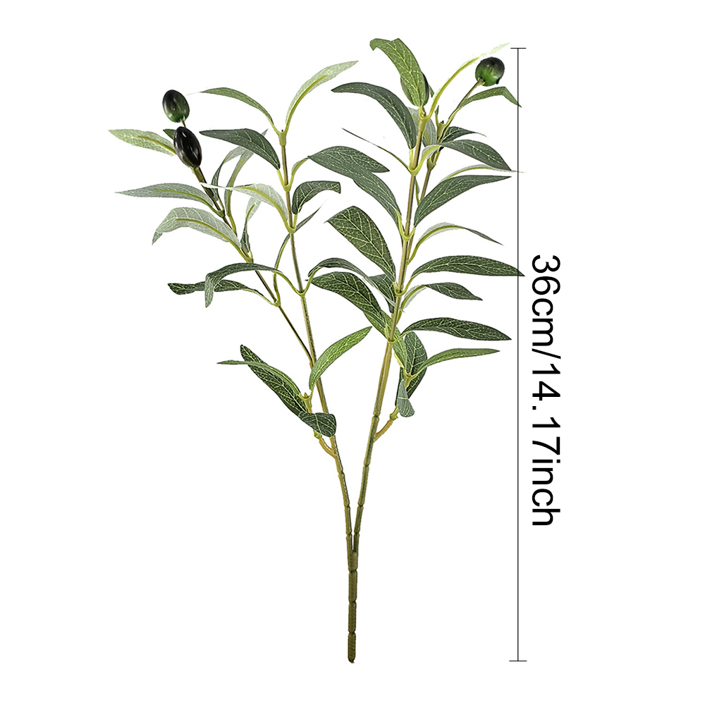 Artificial Olive Tree Branches - Monstera Adansonii recension och pris